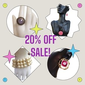 20% OFF ALL ITEMS IN CLOSET SALE !!!